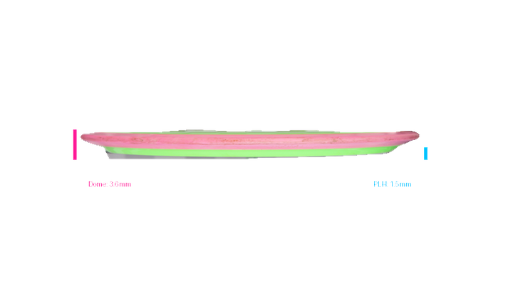 USED Axiom Neutron Fireball Fairway Driver Profile View