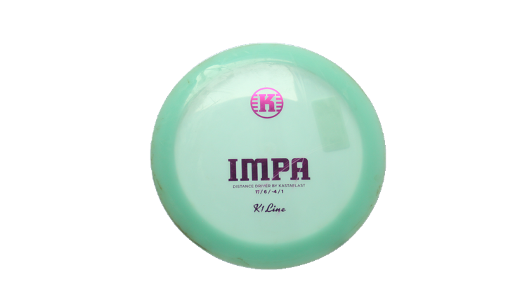 USED Kastaplast K1 Impa Distance Driver Front View