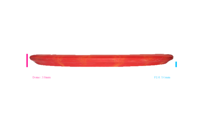 USED Dynamic Discs Prime Burst Emac Truth Midrange Profile View
