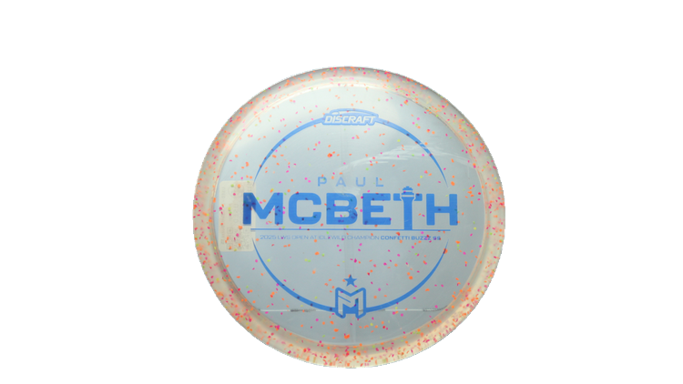 USED Discraft Z Confetti Buzzz SS Midrange Front View