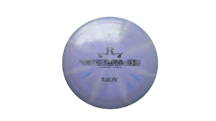 USED Dynamic Discs Fuzion-X Trespass Distance Driver Front View