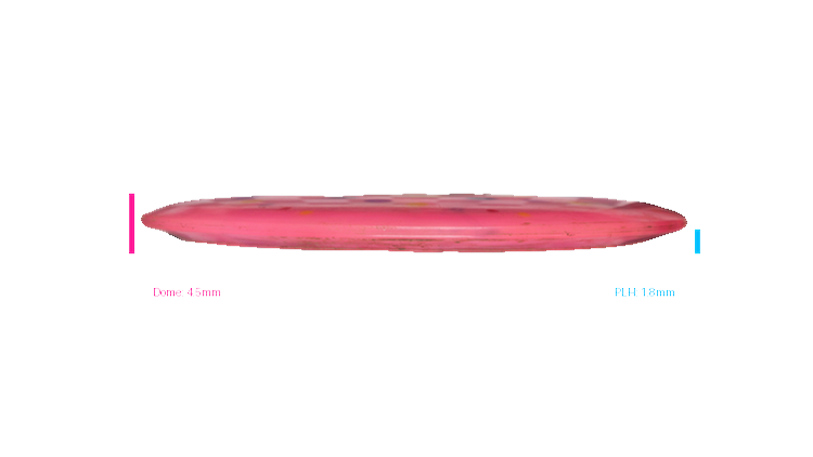USED Discraft Custom/Other Tour Swirl Stalker Fairway Driver Profile View