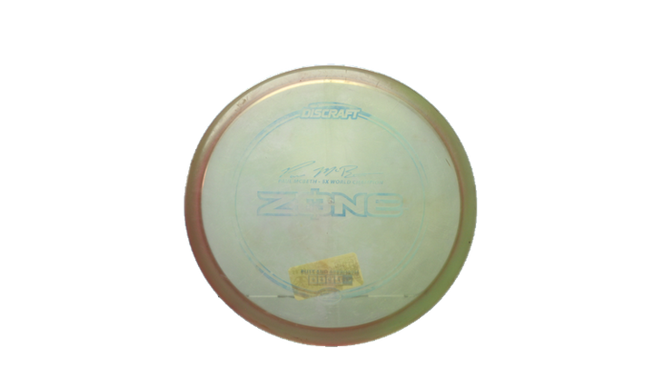 USED Discraft Z Zone Putter Front View