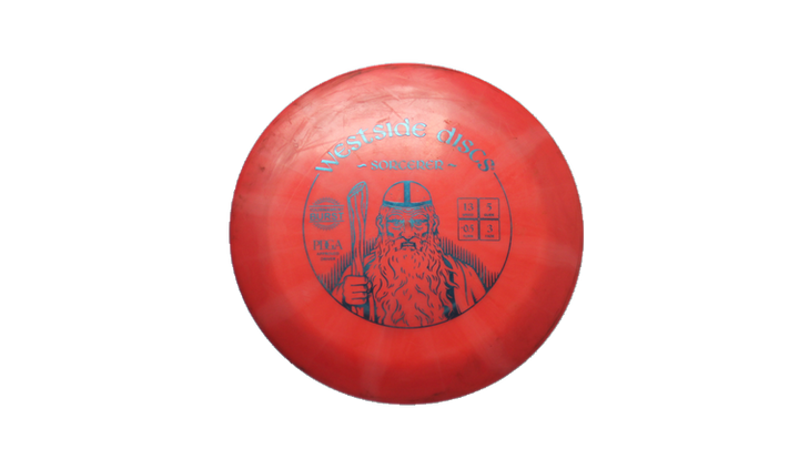 USED Westside Discs Tournament Burst Sorcerer Distance Driver Front View