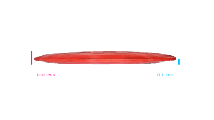 USED Westside Discs Tournament Burst Sorcerer Distance Driver Profile View