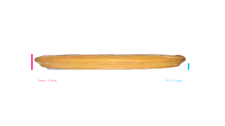 USED Innova Swirled Star Roc Midrange Profile View