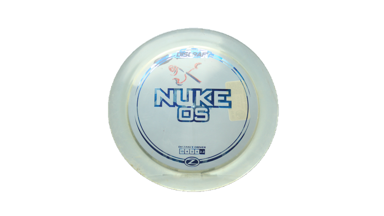 USED Discraft Z Nuke OS Distance Driver Front View