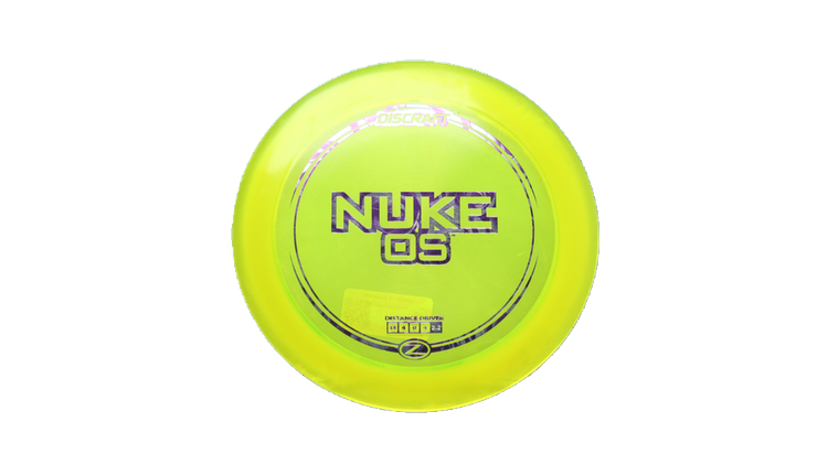 USED Discraft Z Nuke OS Distance Driver Front View