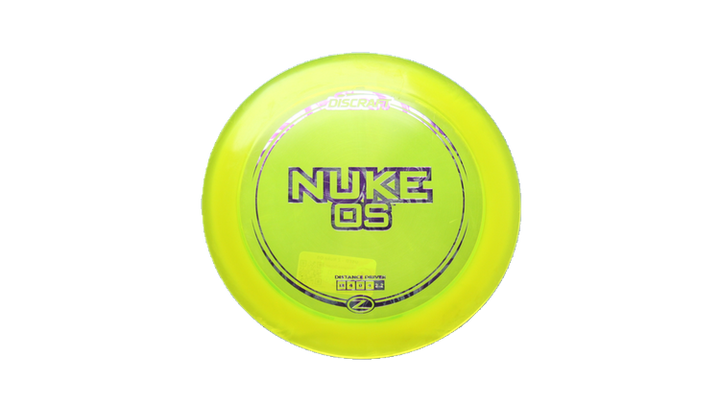 USED Discraft Z Nuke OS Distance Driver Front View