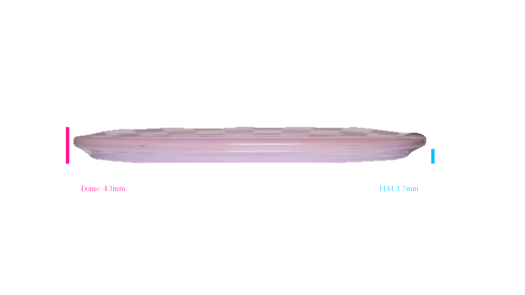 USED Dynamic Discs Supreme Fugitive Midrange Profile View