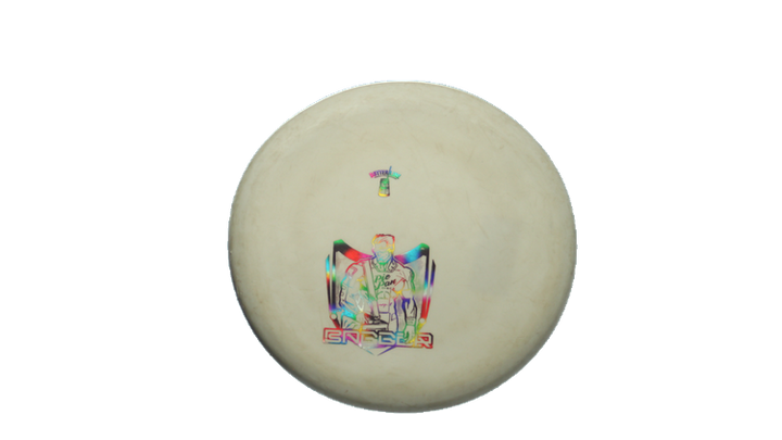 USED Pie Pan Discs Butter Line Bagger Putter Front View