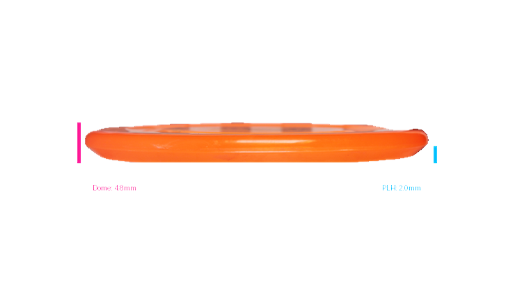USED Discraft Z Zone GT Putter Profile View