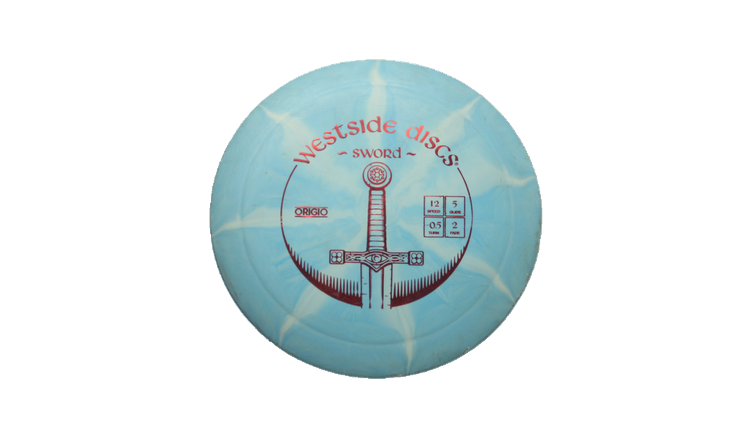 USED Westside Discs Origio Sword Distance Driver Front View