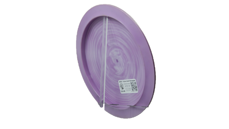 USED Dynamic Discs Fuzion Swirl Renegade Distance Driver Back View