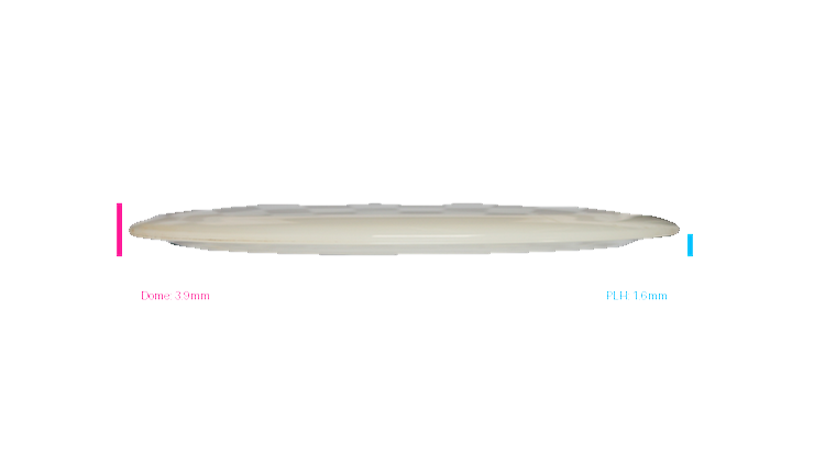USED Dynamic Discs Lucid Heist Distance Driver Profile View
