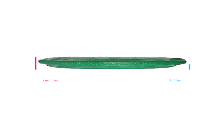 USED Discraft Z Confetti Raptor Fairway Driver Profile View