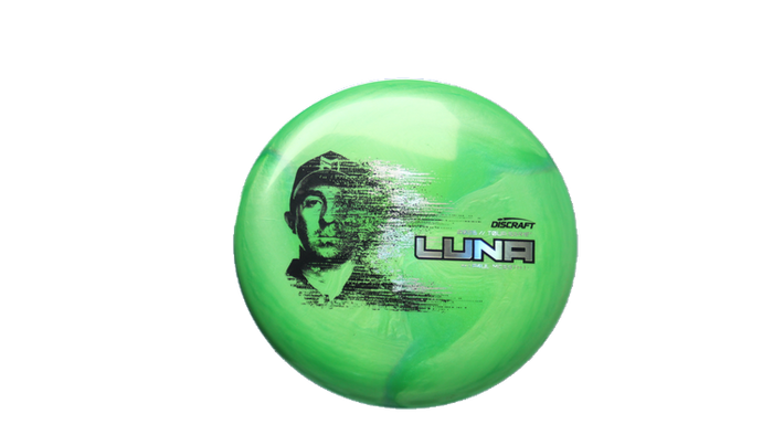 USED Discraft Ti Swirl Luna Putter