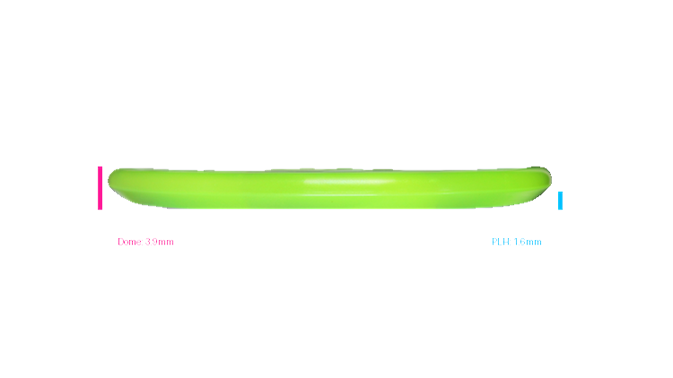 USED Discraft Z Zone Putter Profile View