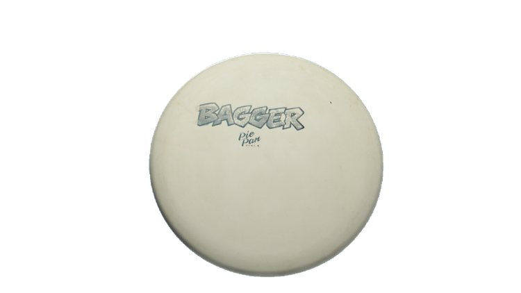 USED Pie Pan Discs Stick Butter Bagger Putter Front View