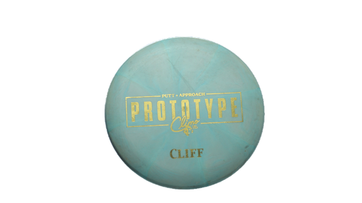 USED Climo Disc Golf Custom/Other Trophy Line Cliff Putter Front View