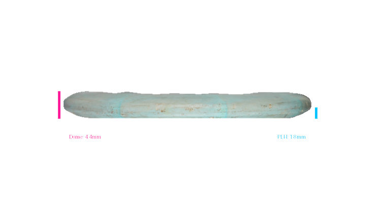USED Climo Disc Golf Custom/Other Trophy Line Cliff Putter Profile View