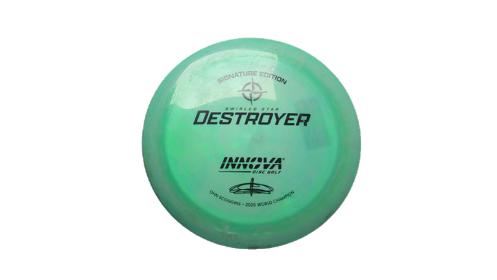 USED Innova Swirled Star Destroyer Distance Driver Front View