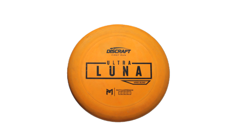 USED Discraft Putter Line Ultra-Luna Putter Front View