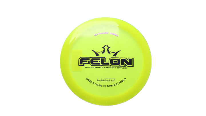 USED Dynamic Discs Lucid Felon Fairway Driver Front View