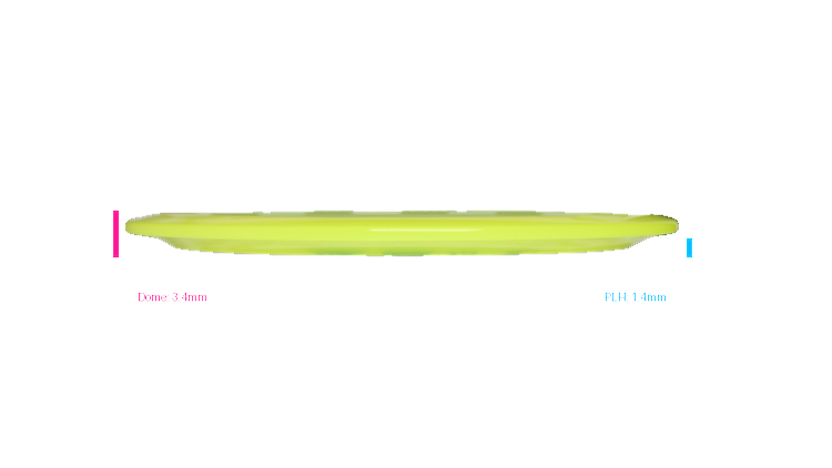 USED Dynamic Discs Lucid Felon Fairway Driver Profile View