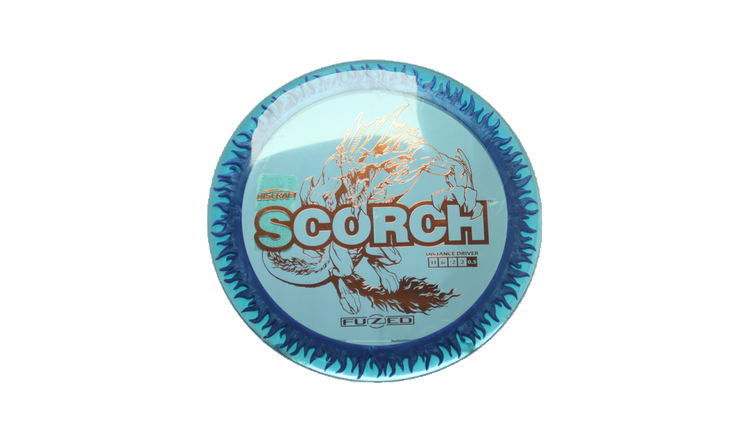 USED Discraft Fuzed Z Scorch Distance Driver Front View