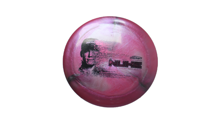 USED Discraft Custom/Other ESP Swirl Nuke Distance Driver Front View