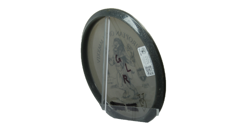 USED Discmania Metal Flake C-Line MD4 Midrange Back View