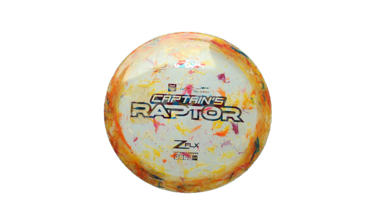 USED Discraft Jawbreaker Z FLX Captain's Raptor Fairway Driver Front View