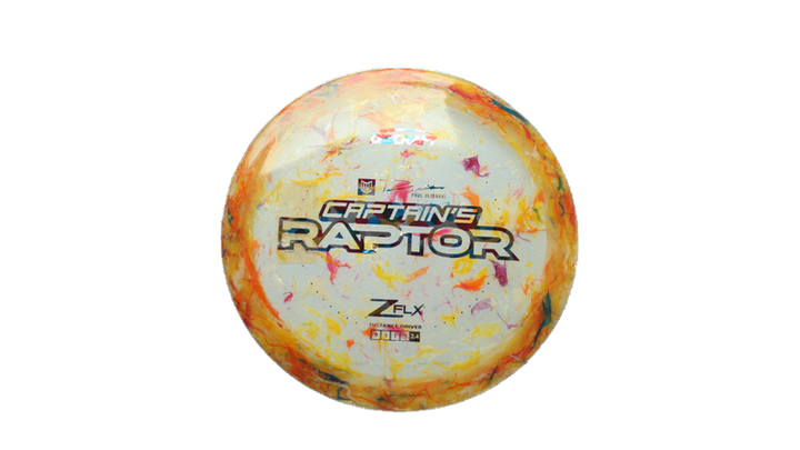 USED Discraft Jawbreaker Z FLX Captain's Raptor Fairway Driver Front View