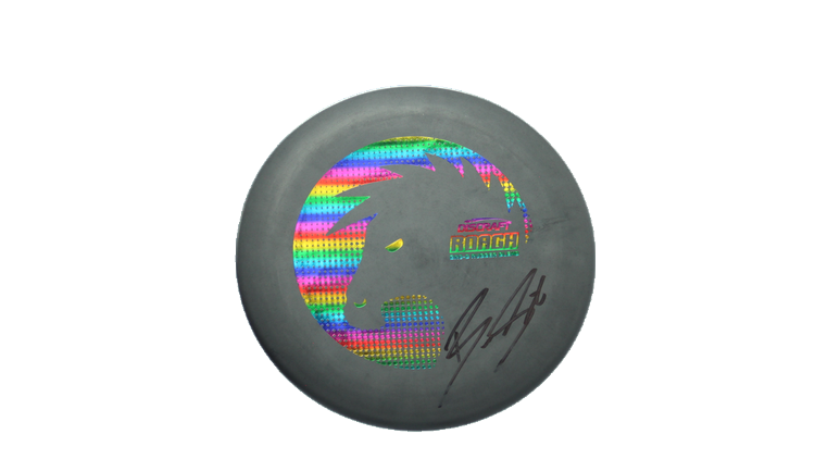 USED Discraft Bro-D Rubber Blend Roach Putter Front View