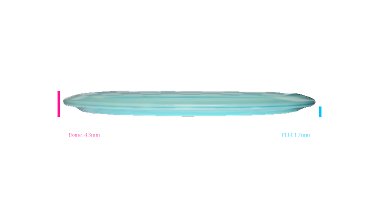 USED Climo Disc Golf Major Line Streak Fairway Driver Profile View