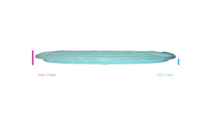 USED Climo Disc Golf Major Line Streak Fairway Driver Profile View