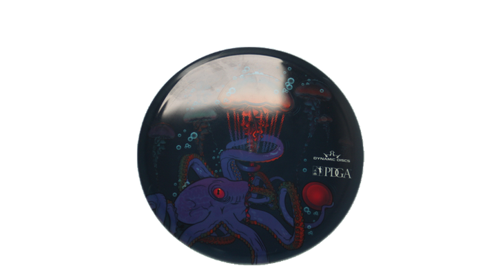 USED Dynamic Discs DyeMax Emac Truth Midrange Front View