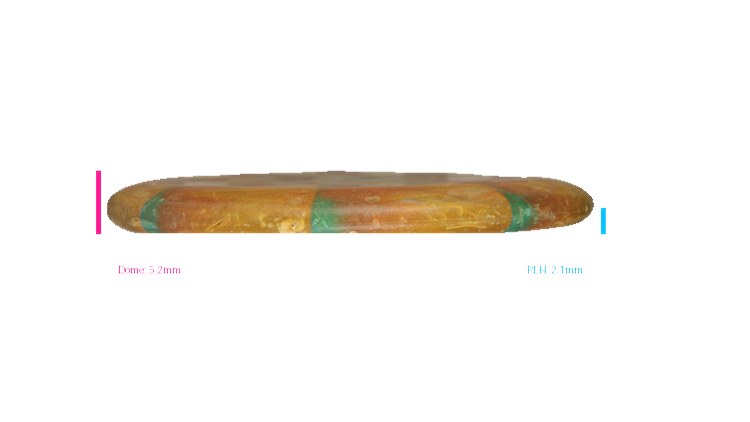 USED Discraft Paul McBeth Luna Putter Profile View
