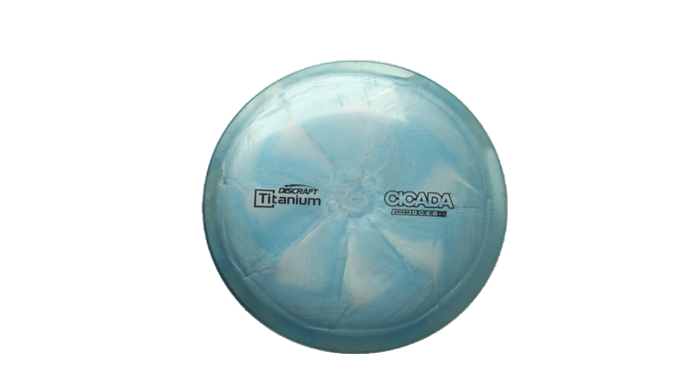 USED Discraft Ti Swirl Cicada Fairway Driver Front View