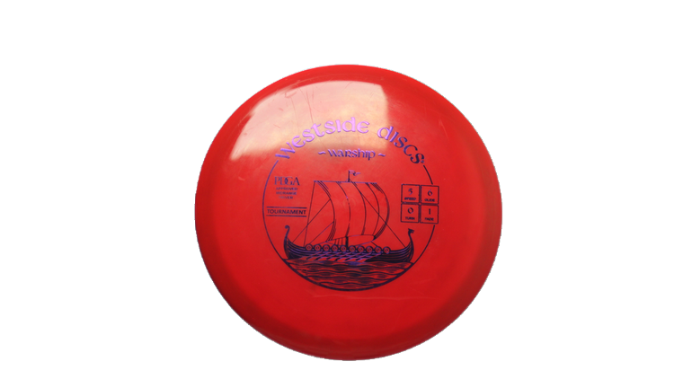 USED Westside Discs Tournament Warship Midrange Front View