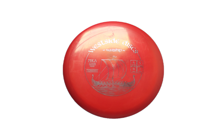 USED Westside Discs Tournament Warship Midrange Front View