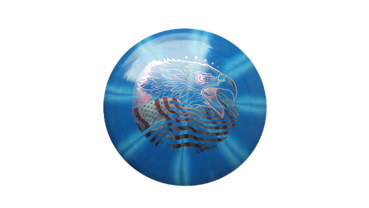 USED Dynamic Discs Fuzion Burst Freedom Distance Driver Front View