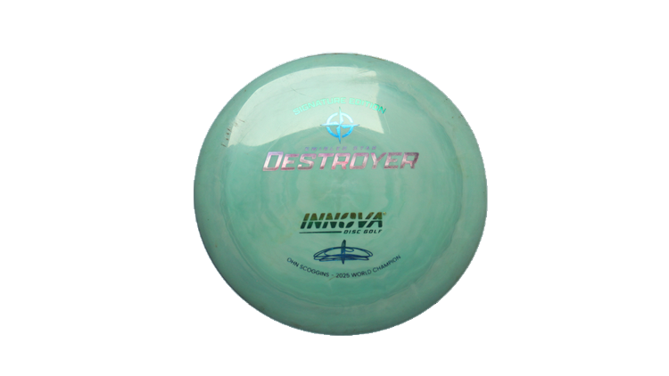 USED Innova Swirled Star Destroyer Distance Driver Front View