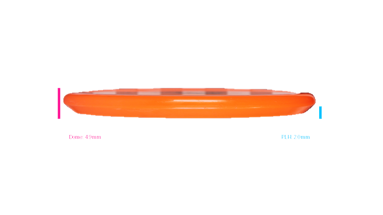 USED Discraft Z Zone GT Putter Profile View
