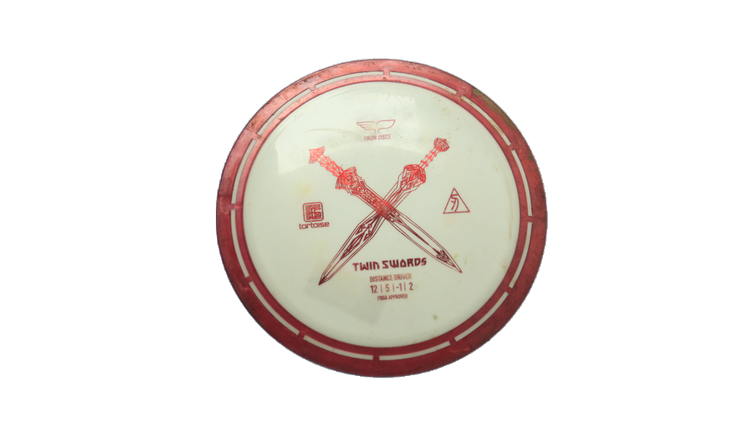 USED Yikun Tortoise line Twin Swords Distance Driver Front View