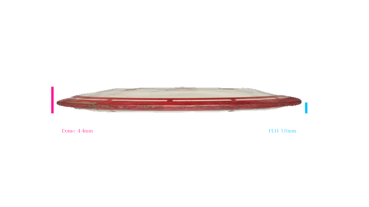 USED Yikun Tortoise line Twin Swords Distance Driver Profile View
