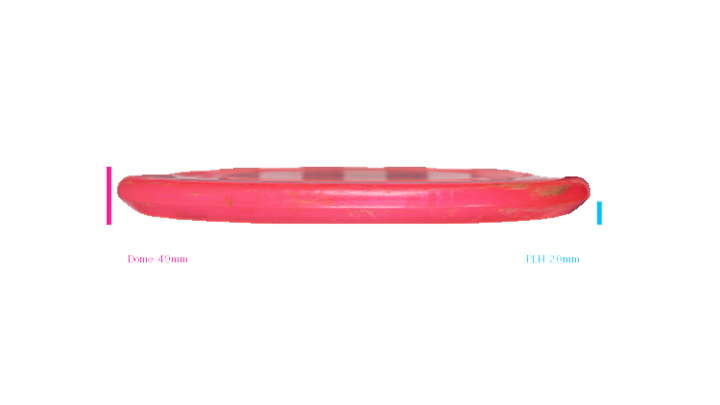 USED Discraft Z Zone GT Putter Profile View