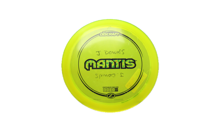 USED Discraft Z Mantis Fairway Driver Front View