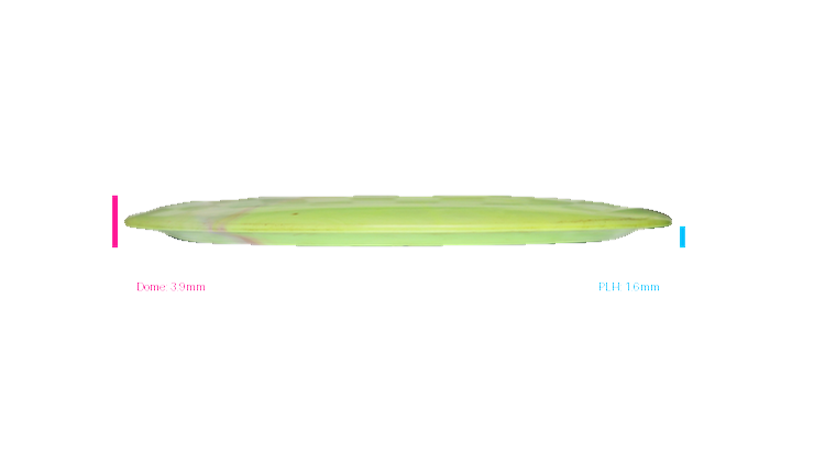 USED Discraft ESP Force Distance Driver Profile View